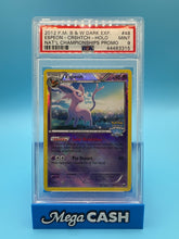 Pokémon 2012 Espeon Crosshatch Holo National Championships Promo - PSA MINT 9